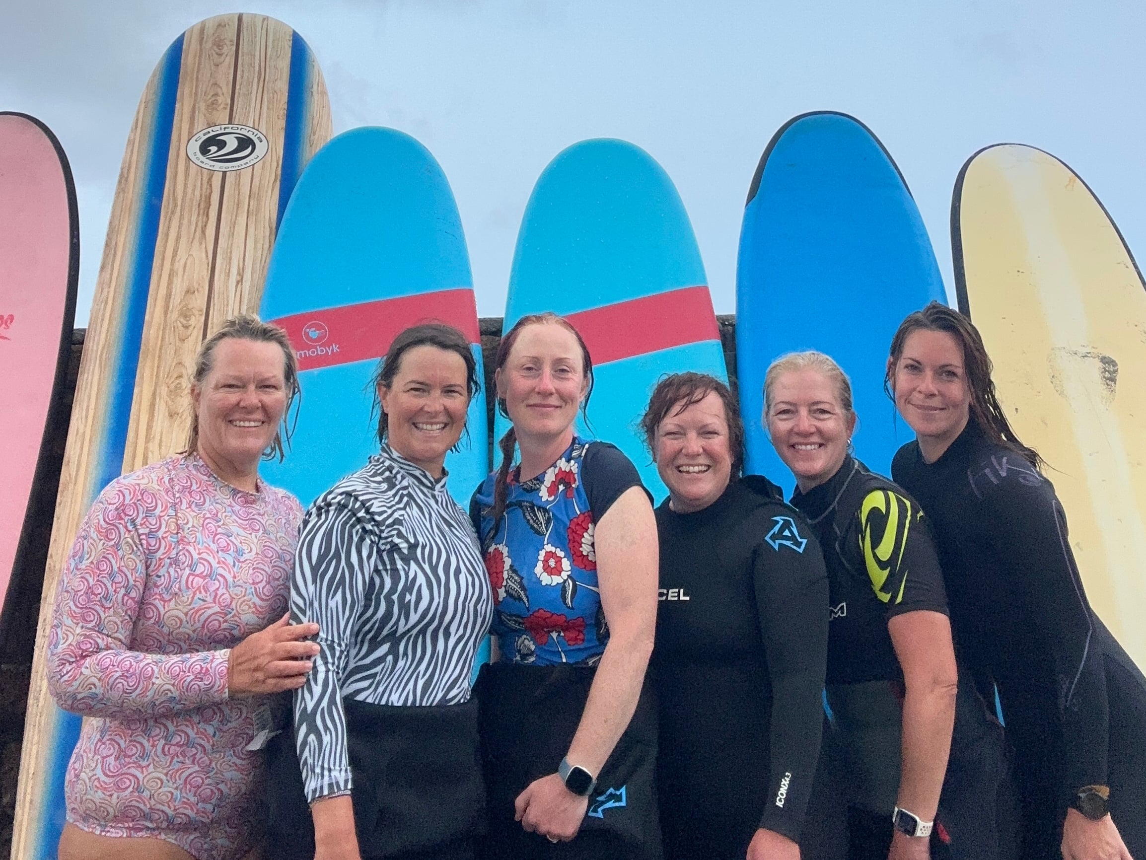 Women's surf sessions